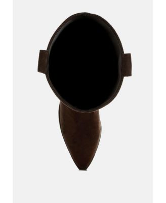 Womens Lariat Studs Embellished Cowboy Boots