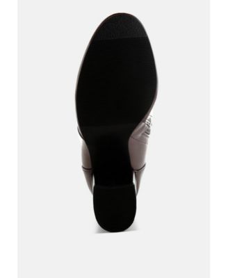 Womens Halara Metallic Pleather Long Boots