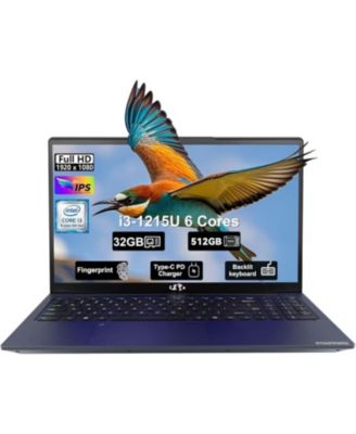 15.6" IPS FHD-Laptop Intel 6 Cores i3-1215U 32GB RAM 512GB SSD 4.4GHz