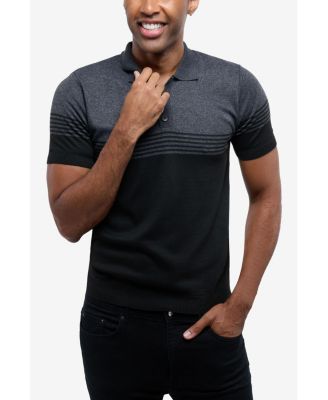 Men's Short Sleeve Sweater Polo