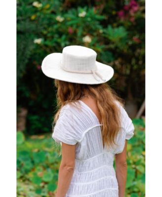 The Loretta Linen Jute Hat