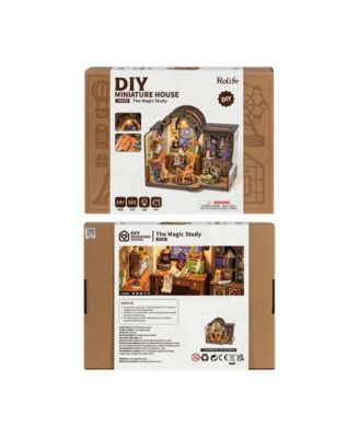 DIY 3D Wood Puzzle: Magic Study 267 pieces