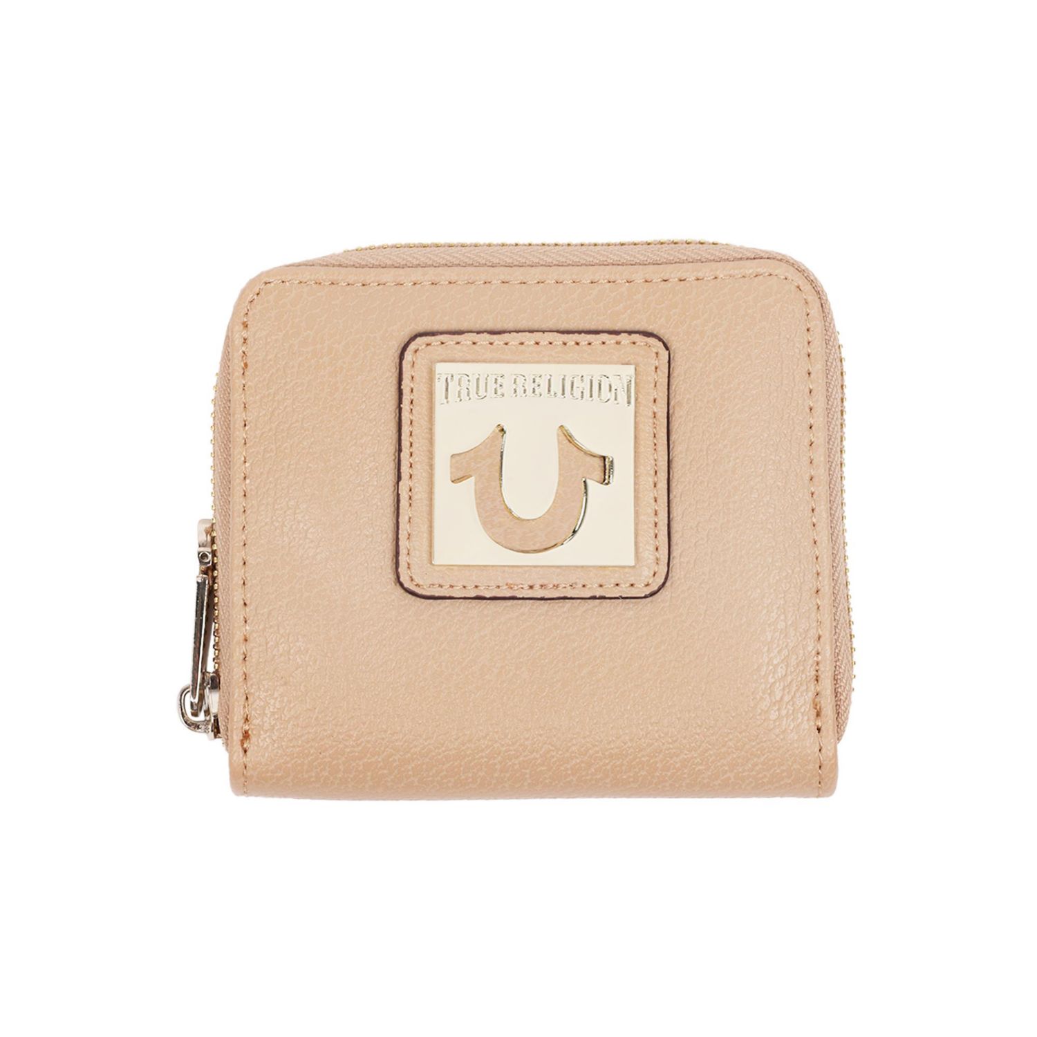 Horseshoe Plaque Mini Zip-Around Wallet