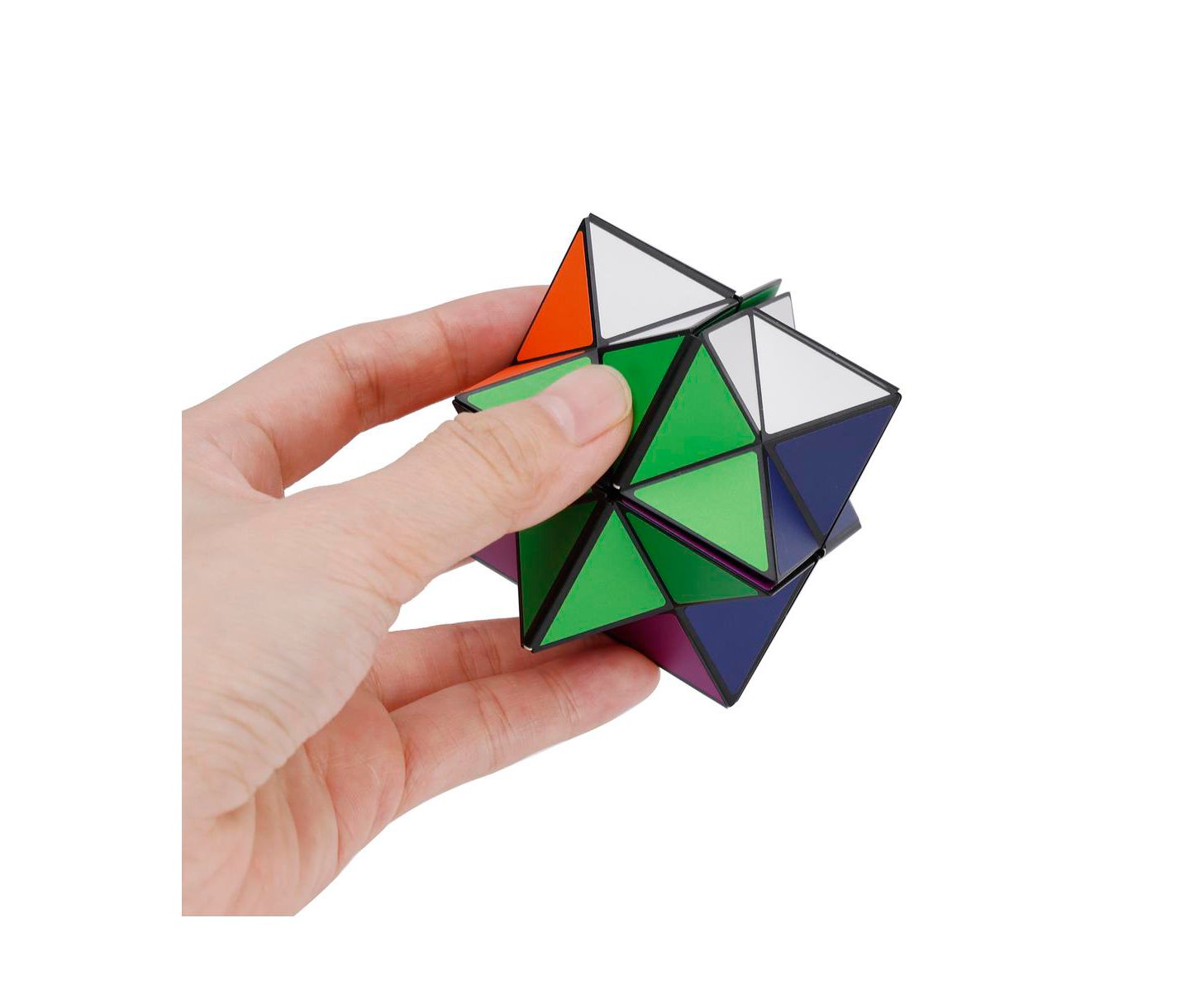 Детский пазл Bruce & Shark Magic Cube 2-in-1 Transformable Fidget Toy Puzzle, Ages 8+, цвет: Зелёный — фото 7
