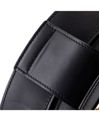 Mini Studio Round Bag Leather