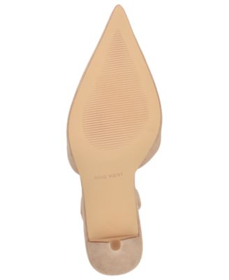 Women's Paytie Suede Slingback Stiletto Pumps