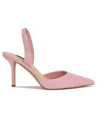 Women's Paytie Suede Slingback Stiletto Pumps