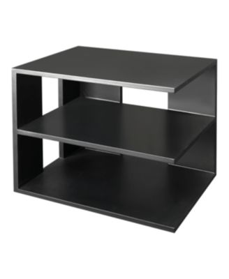 Corner Shelf Desktop Organizer, Midnight Black