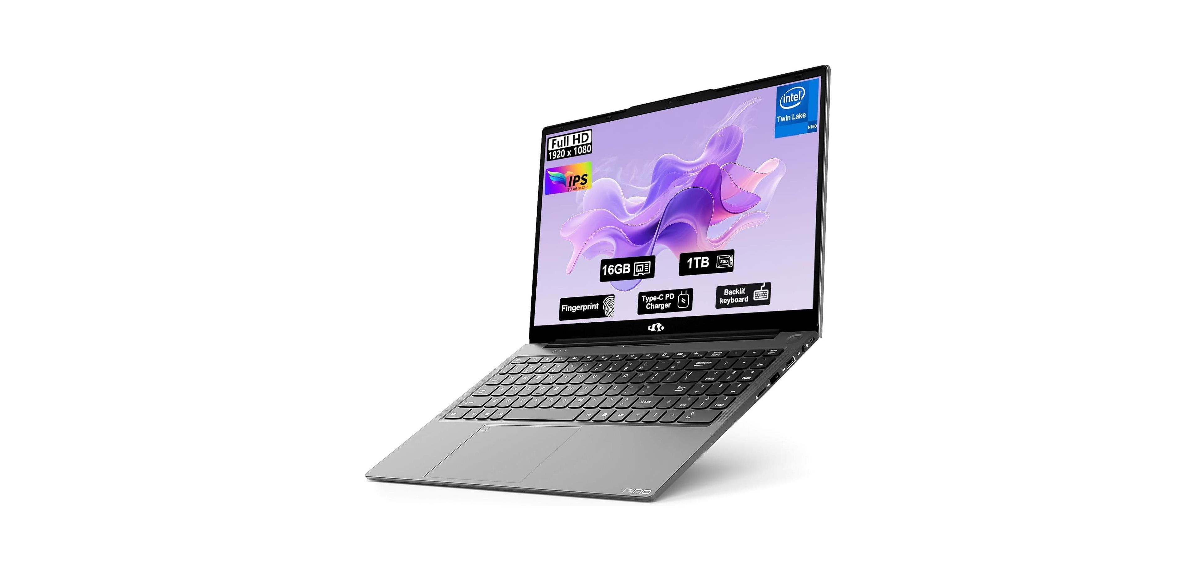 Nimo N157 15.6" Anti-Glare Touchscreen Laptop