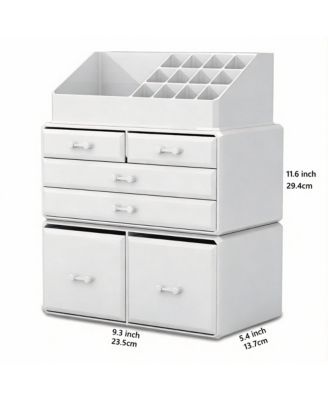 6-Drawer Makeup Organizer with 16