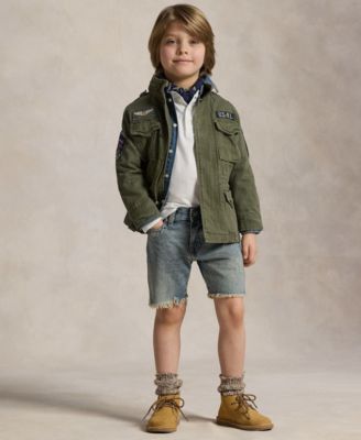 Boys' 2-7 Sullivan Slim Cutoff Denim Short