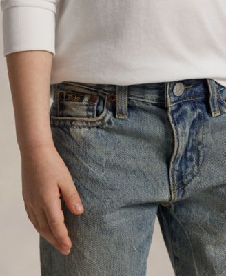 Boys' 2-7 Sullivan Slim Cutoff Denim Short