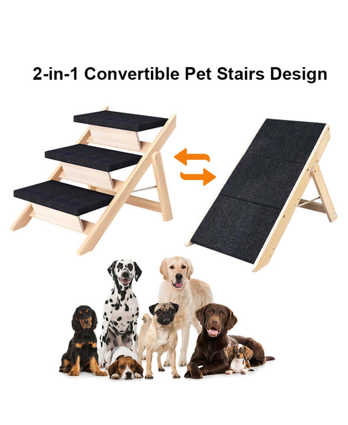 Aostirmotor 150lb Capacity Pet Steps