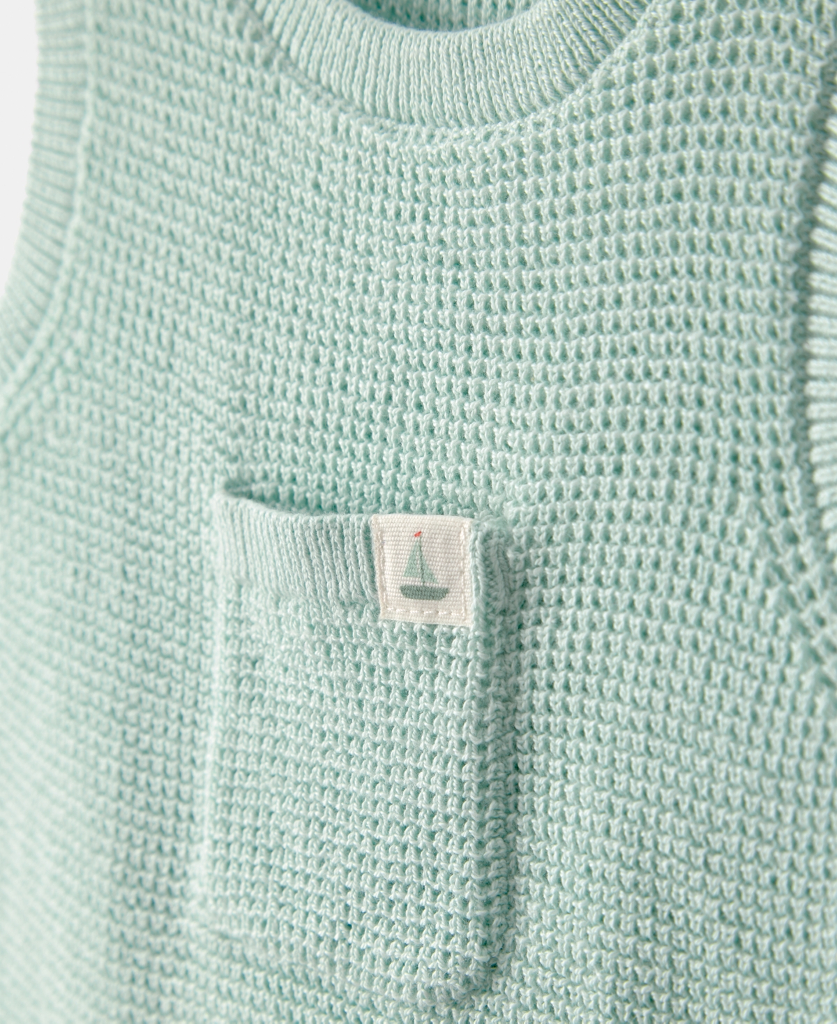 Carter's Baby Boys' Crochet Design Bubble Romper