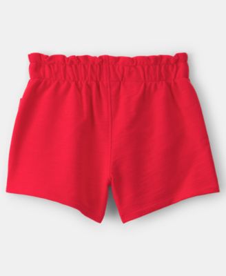Girls' Toddler 2T-5T French Terry Pull-On Shorts