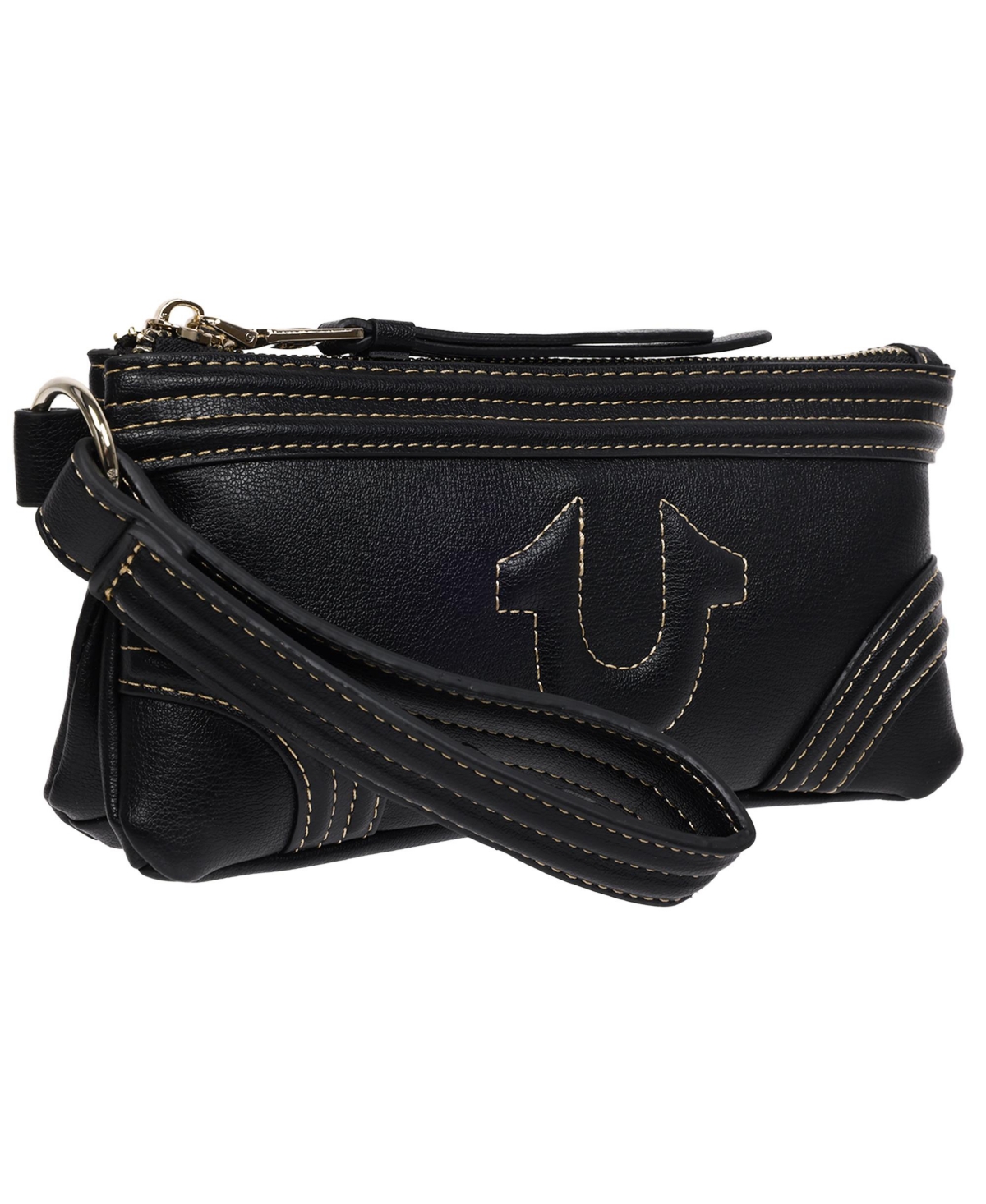 True Religion Bombe Horseshoe Wristlet Wallet