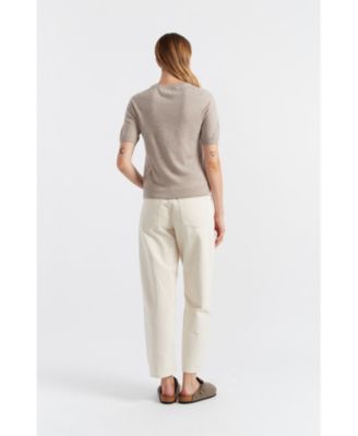 Women's Pure Merino Wool Short Sleeve Tee