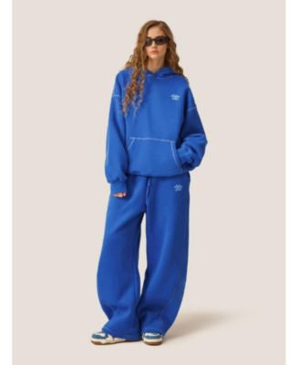 Women's Cloud Essential Fleece Pullover Hoodie Super Baggy Set