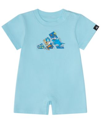 Baby Boys' Short-Sleeve Graphic Shortie Romper