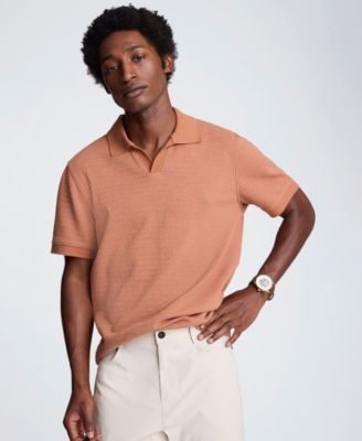 Men's Short-Sleeve Point Collar T-Shirt