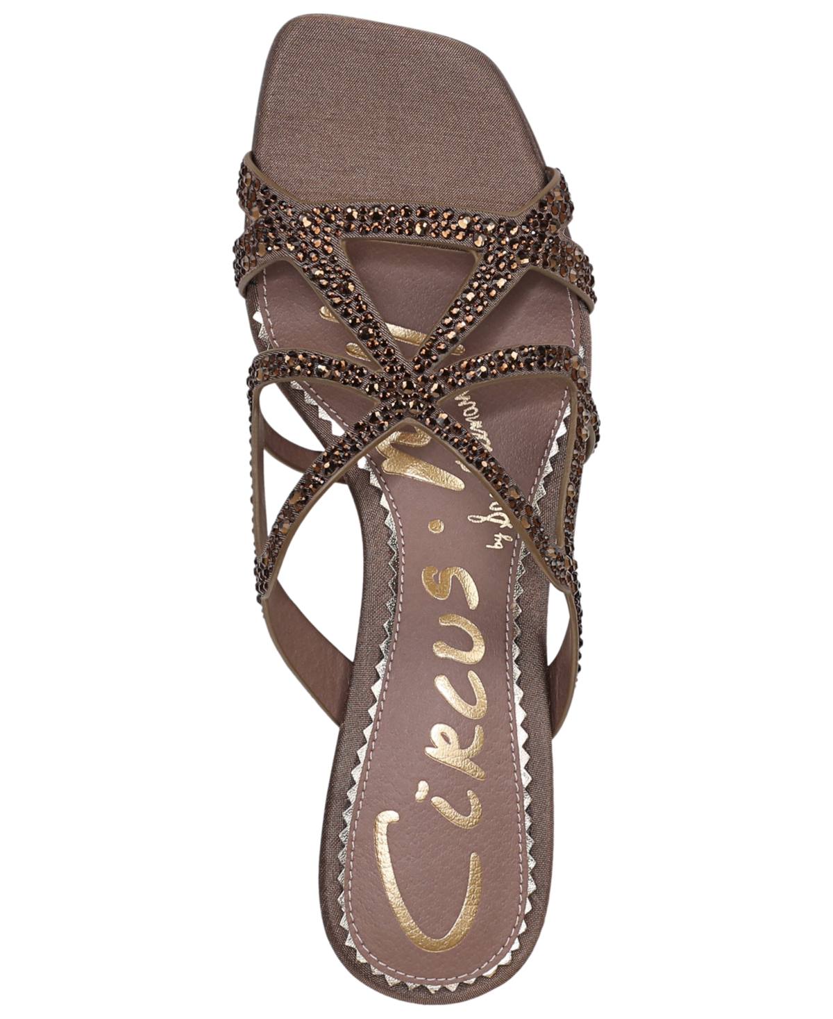 Circus Ny by Sam Edelman Women's Justine Rhinestone Butterfly Dress Sandals