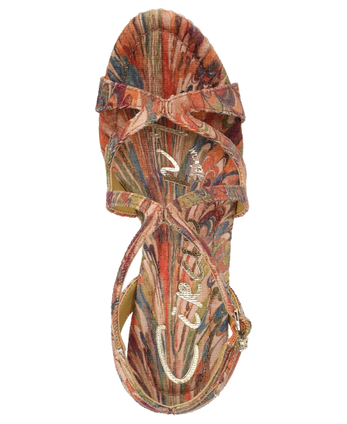 Circus Ny by Sam Edelman Women's Trina Woven Platform Wedge Sandals