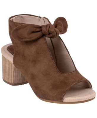 Women's Kimora Knot Detail Block Heel Dress Sandals