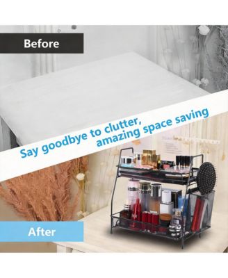Multi-Purpose Space-Saving Countertop Organizer