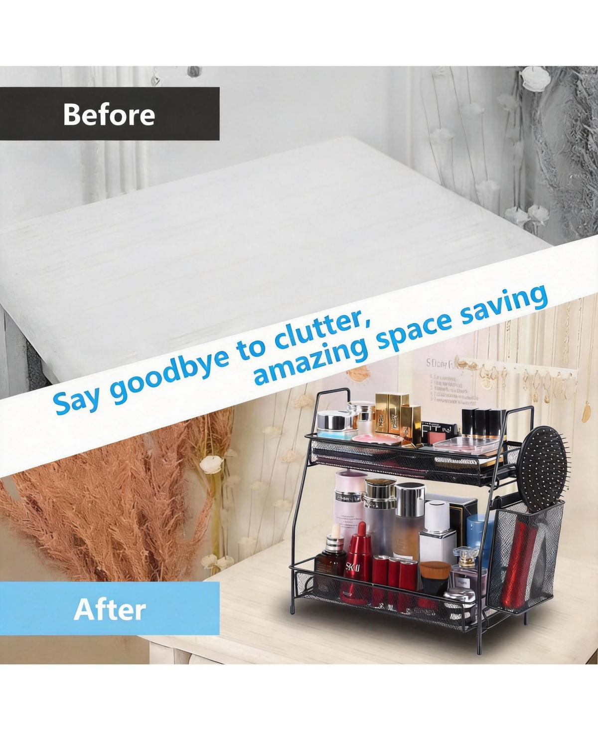 Yigii Multi-Purpose Space-Saving Countertop Organizer