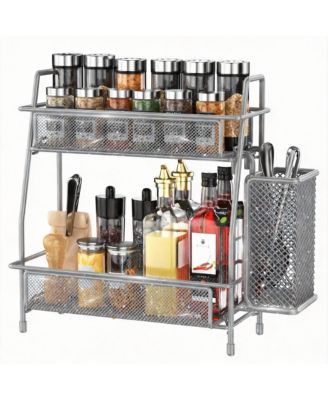 Multi-Purpose Space-Saving Countertop Organizer