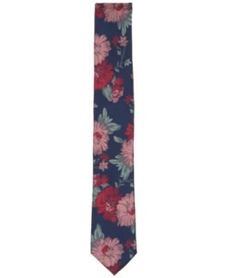 Men's Joelle Floral Skinny Tie