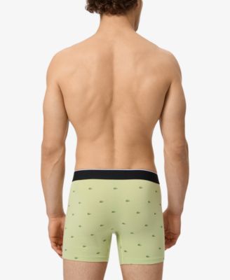 Men's 3-Pack Cotton Stretch Mini-Crocodile Boxer Briefs