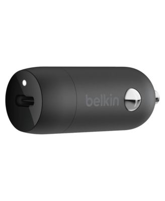 BoostCharge 20W USB-C PD Car Charger and USB-C to Apple Lightning Cable