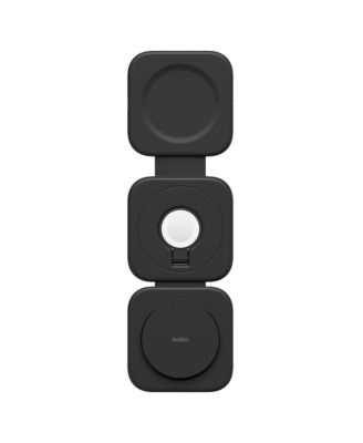 BoostCharge Pro 3-in-1 Magnetic Wireless Charging Travel Pad with Qi2 15W