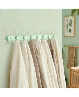 Heavy Duty 8-Triple Hook Coat Rack, 29.5" Long