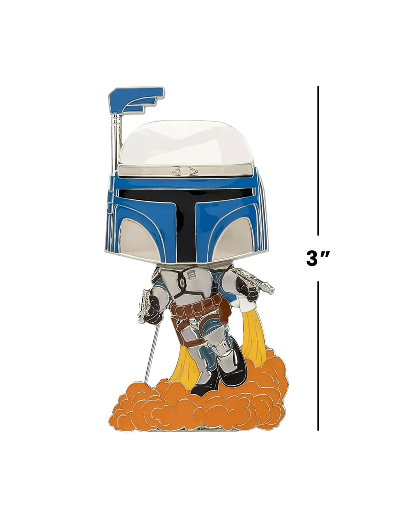 Детские фигурки Funko Star Wars Jango Fett 3 Inch Pop Pin, Ages 6+ — фото 6