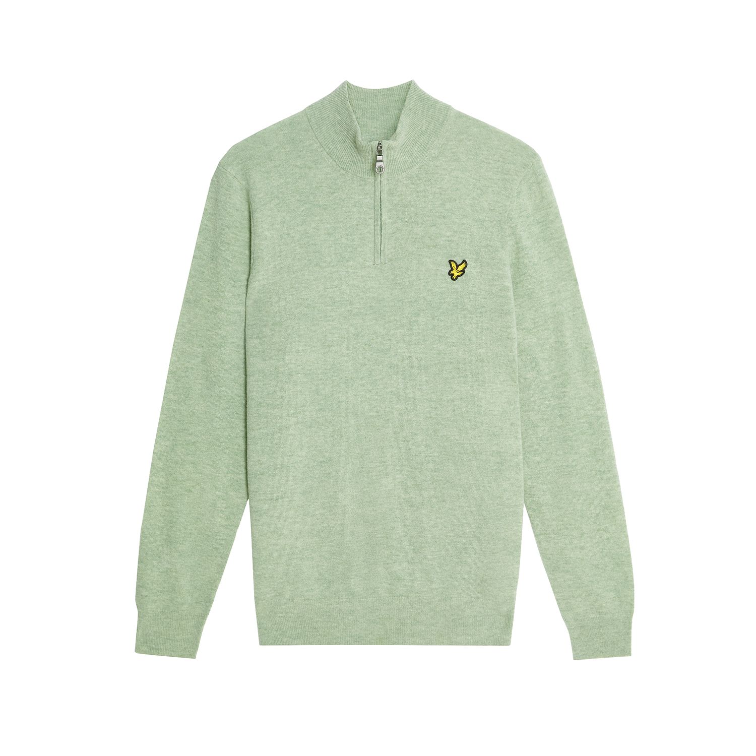 Men's Lambswool Blend Quarter Zip Sweater