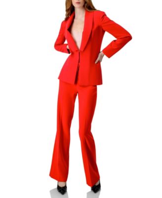 Women's Blazer with Shawl Lapel