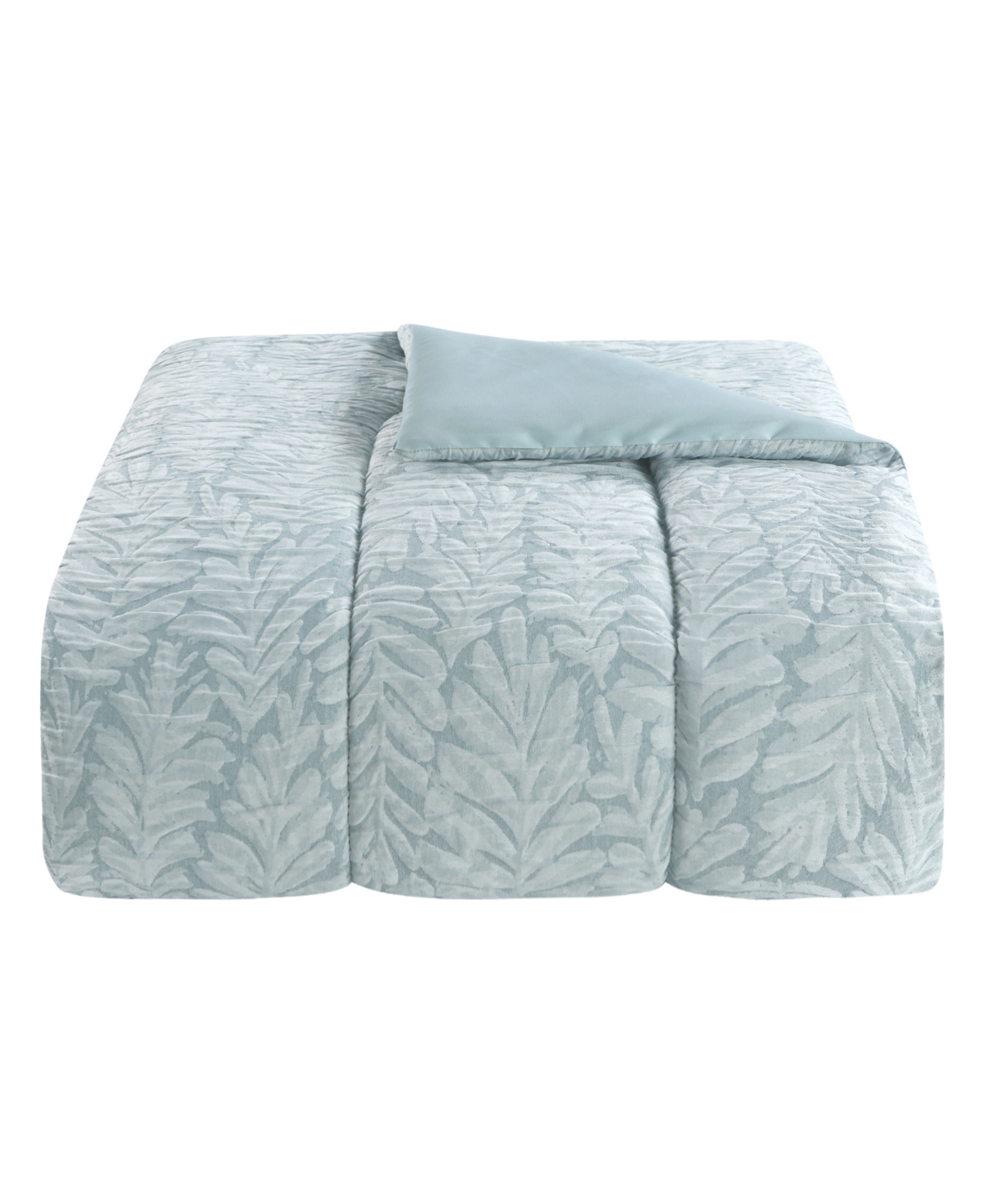 Enchante Accessories 9-Pc. Reversible Jacquard Microfiber Comforter Set