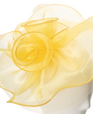 Wavy Net Fascinator Hat