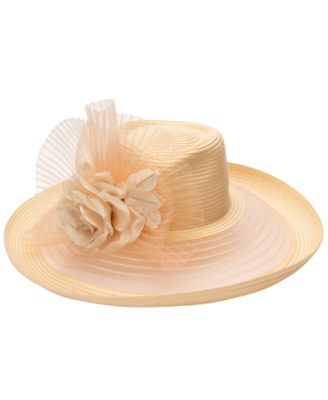 Sheer Brim Romantic Profile Hat
