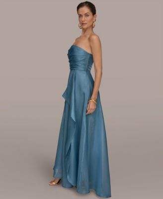 Women's Strapless Surplus Ball Gown