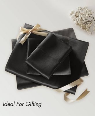 Satin Luxury 4-Pc. Sheet Set, Twin