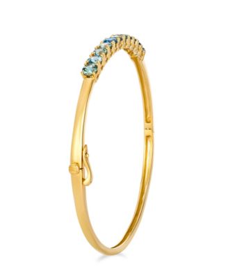 Sapphire (3 ct. t.w.) Bracelet in 14k Honey Gold