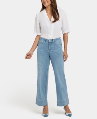 Women's Teresa Wide Leg Ankle Jeans