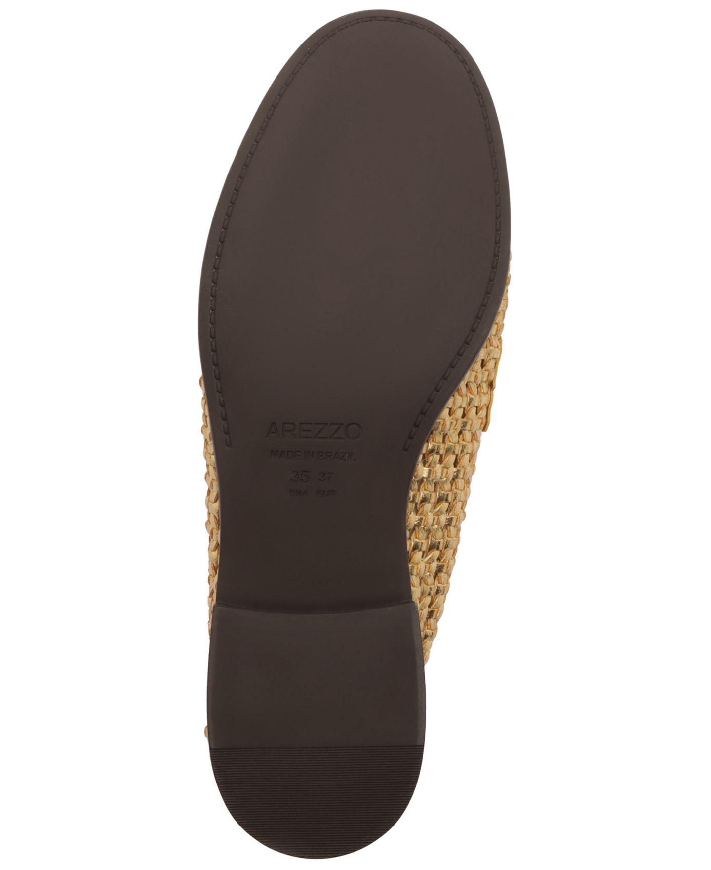 Женские туфли Arezzo Nola Round Toe, цвет: Ouro — фото 5