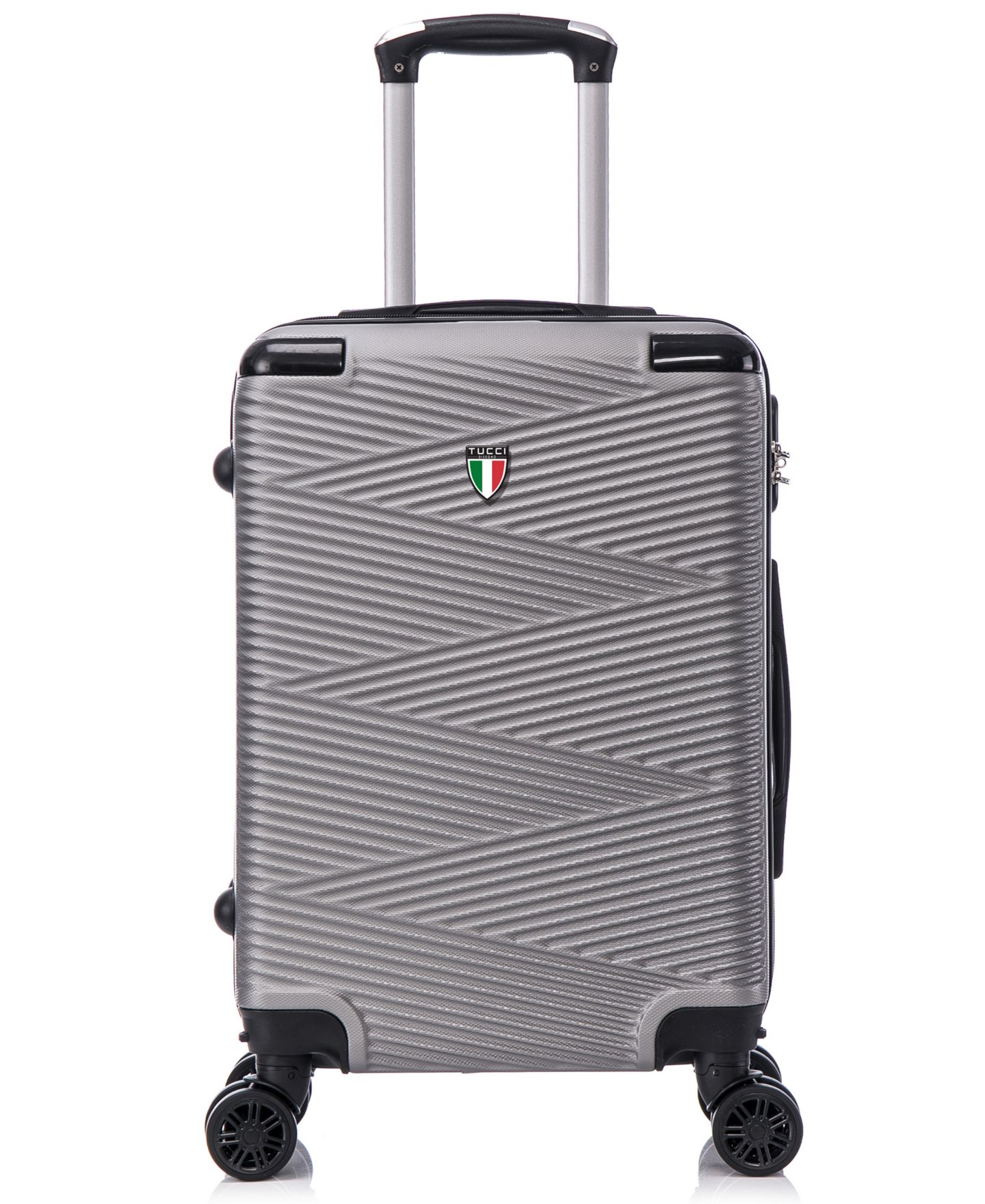 Чемоданы Tucci Italy Avenza 3-Pc. Hardside Luggage Set, цвет: Серый — фото 3