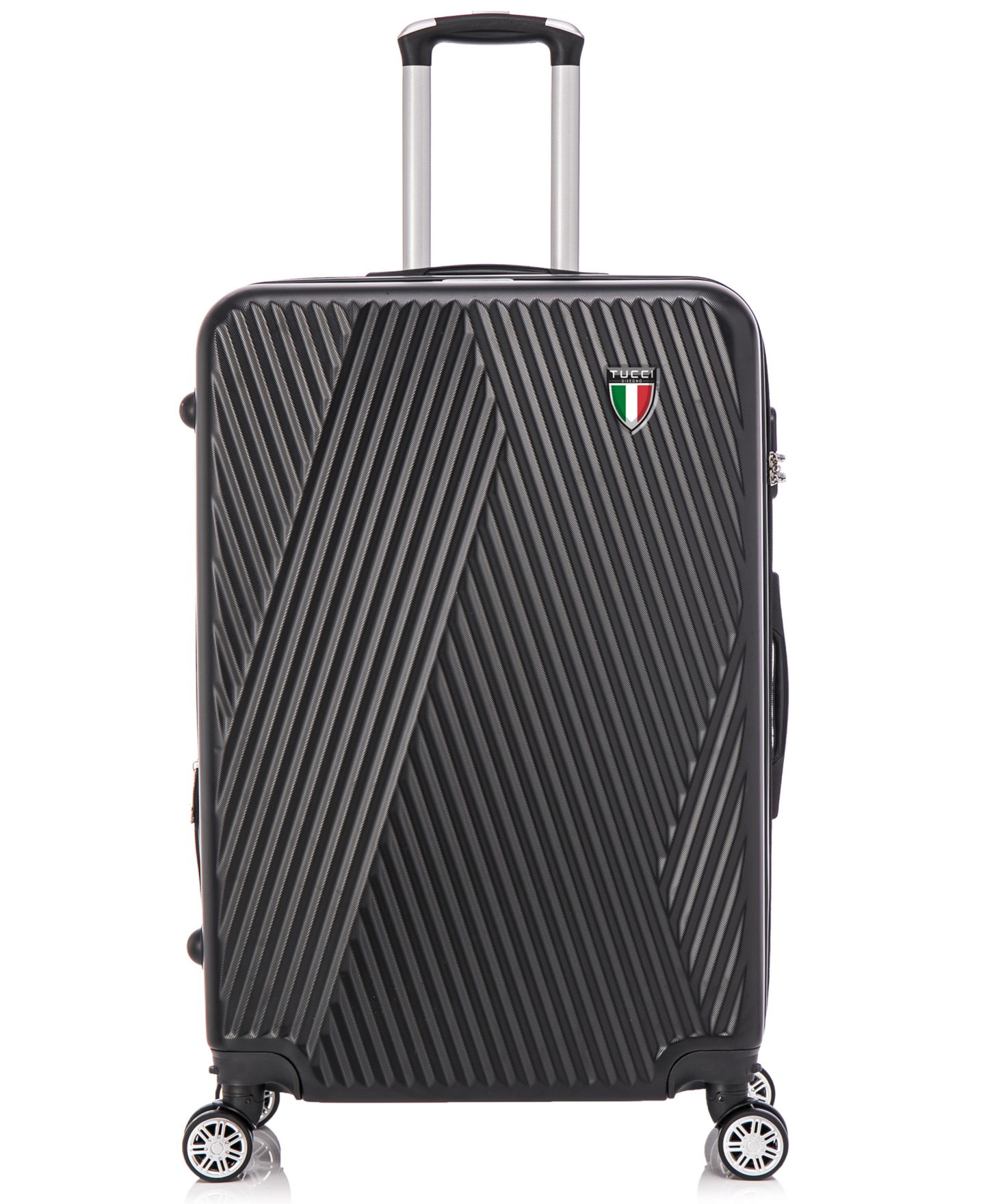 Чемоданы Tucci Italy Colpi 3-Pc. Hardside Luggage Set, цвет: Чёрный — фото 2