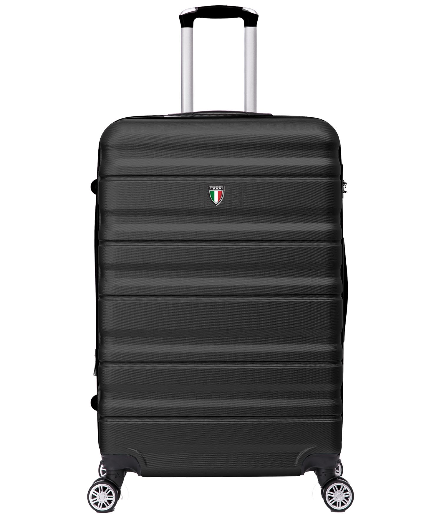 Набор из 3 чемоданов Tucci Italy Girovita с жёстким корпусом, цвет: Чёрный — фото 2