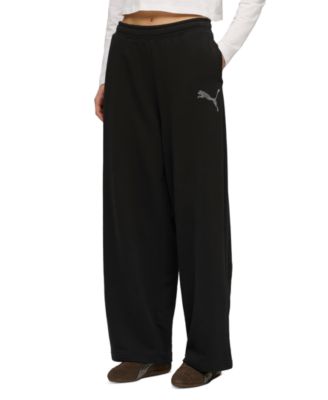 Women's Bedazzled Slouchy Knit Pants